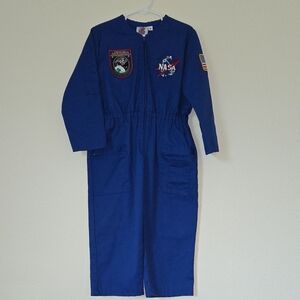 ❤️2/$14❤️Kids Blue Astronaut Jumpsuit